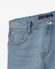 Джинсы slim fit голубого цвета 