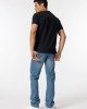 Джинсы regular fit свободного кроя 