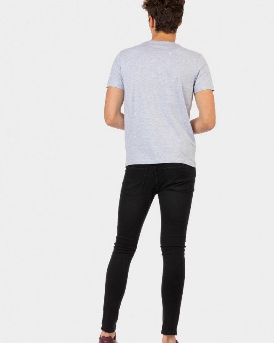 Джинсы Skinny Fit с прорезами на коленях