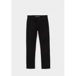 Джинсы slim fit черного цвета