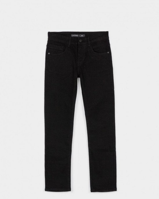 Джинсы Slim Fit черного цвета