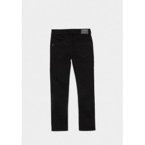 Джинсы slim fit черного цвета