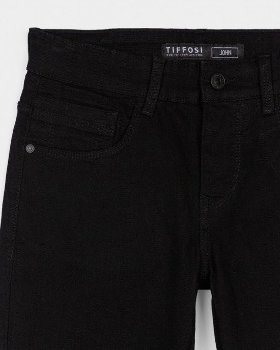Джинсы Slim Fit черного цвета