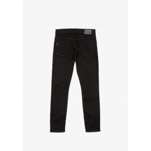 Джинсы skinny fit черного цвета 