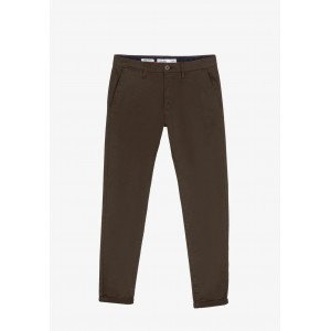 Брюки chino slim fit цвета хаки 