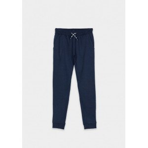 Штаны спортивные Slim Fit синего цвета 
