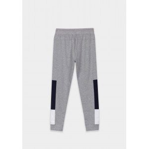 Штаны спортивные Slim Fit серого цвета 