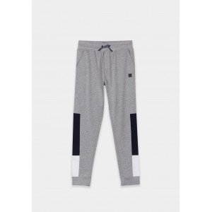 Штаны спортивные Slim Fit серого цвета 