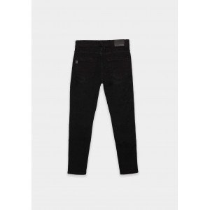 Джинсы Tapered fit черного цвета 
