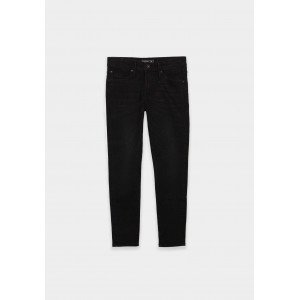 Джинсы Tapered fit черного цвета 