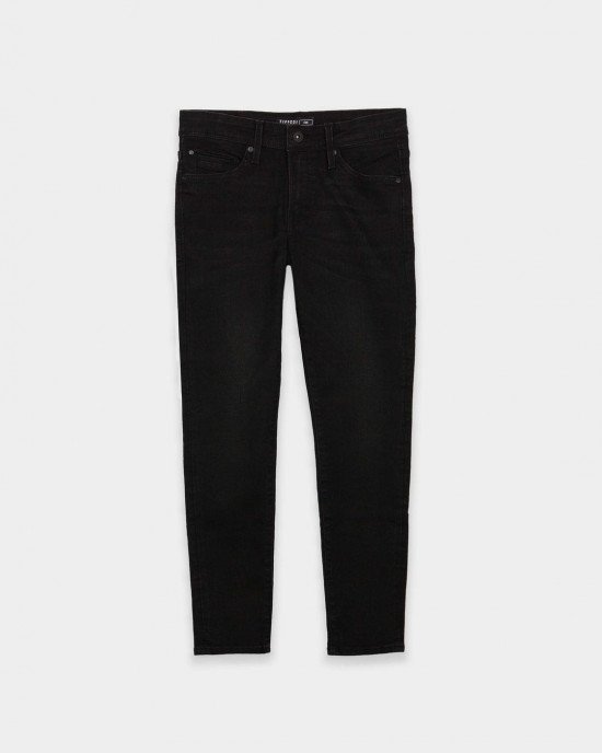 Джинсы Tapered fit черного цвета