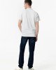 Джинсы Comfort Fit синего цвета с ремнем