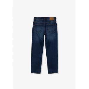 Джинсы relaxed fit свободного кроя синего цвета 