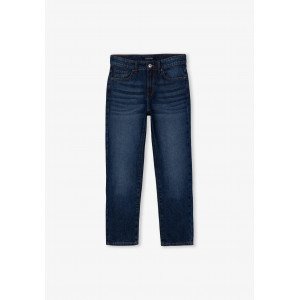 Джинсы relaxed fit свободного кроя синего цвета 