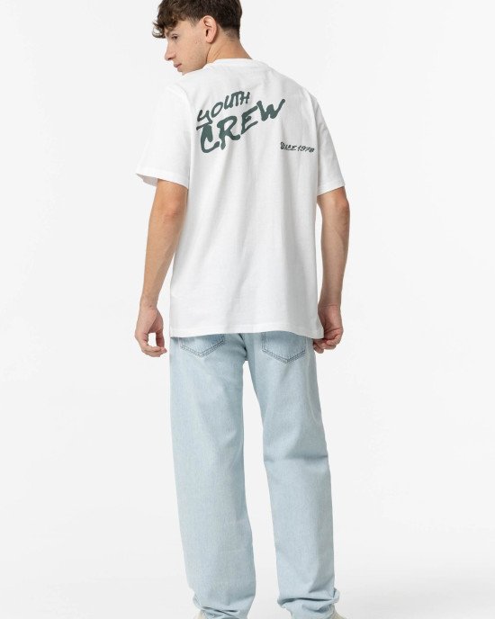 Джинсы chase wide leg голубого цвета 