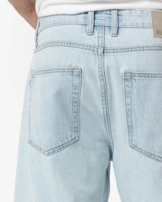 Джинсы chase wide leg голубого цвета 