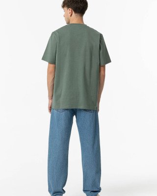Джинсы chase wide leg цвета деним 