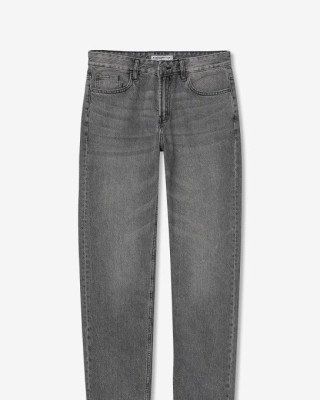 Джинсы relaxed fit серого цвета 