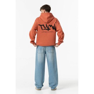 Джинсы super baggy голубого цвета 