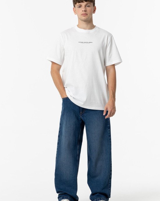 Джинсы super baggy синего цвета 