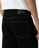 Джинсы wide leg fit черного цвета 