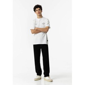 Джинсы wide leg fit черного цвета 