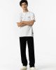 Джинсы wide leg fit черного цвета 