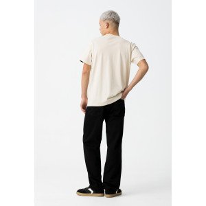 Джинсы широкие chase wide leg черного цвета