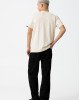 Джинсы широкие chase wide leg черного цвета