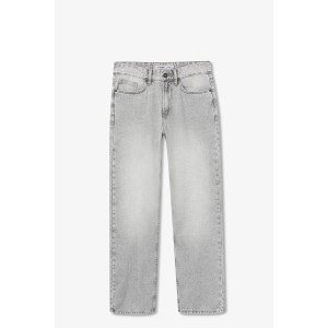 Джинсы chase wide leg серого цвета 