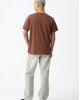 Джинсы chase wide leg серого цвета 