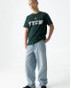 Джинсы голубого цвета широкие super baggy 
