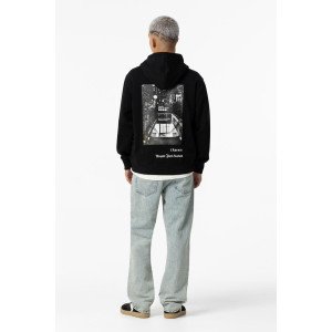 Джинсы chase wide leg голубого цвета с эффектом варки 