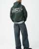 Джинсы super baggy широкого кроя цвета деним 