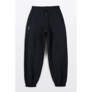 Штаны широкие oversize черного цвета 