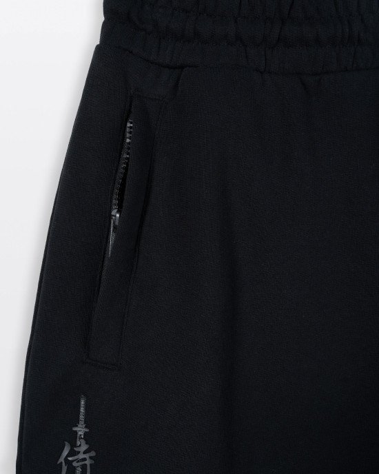 Штаны широкие oversize черного цвета 