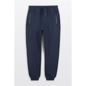 Штаны спортивные slim синего цвета 
