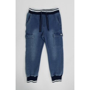 Штаны спортивные jogger цвета denim 
