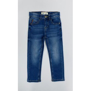 Джинсы slim fit цвета denim 