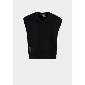 Жилет Regular Fit черного цвета 