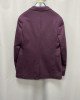 Пиджак slim fit трикотажный бордового цвета 