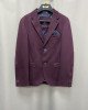 Пиджак slim fit трикотажный бордового цвета 