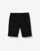 Шорты трикотажные slim fit черного цвета 