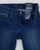 Шорты джинсовые regular fit синего цвета 
