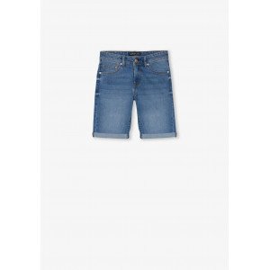 Шорты джинсовые комфортного кроя regular fit 