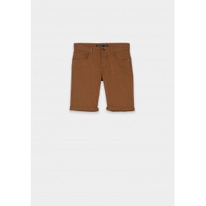 Шорты Regular Fit коричневого цвета 