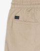 Шорты jogger из легкой ткани бежевого цвета 