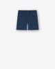 Шорты jogger из легкой ткани синего цвета 