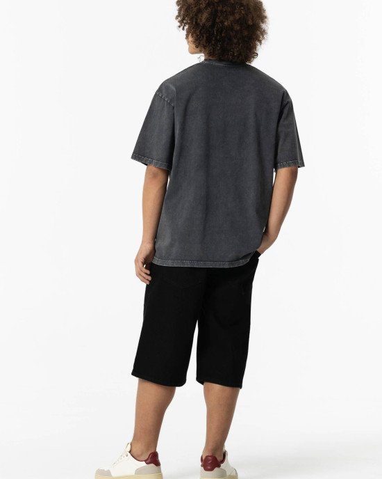 Шорты baggy fit черного цвета 