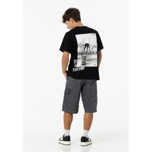 Шорты широкие baggy fit серого цвета 